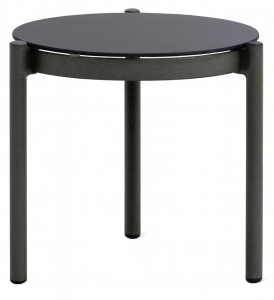 Комплект плетеной мебели Tagliamento Lounge алюминий, роуп, стекло, ткань антрацит Фото 6