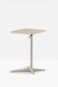 Столик приставной с регулировкой высоты PEDRALI Diego алюминий, сталь, компакт-ламинат HPL песочный Фото 8