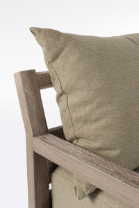 Диван деревянный с подушками Garden Relax Maynard тик, полиэстер Фото 8