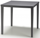 Стол пластиковый обеденный Scab Design Timo алюминий, полипропилен антрацит Фото 5