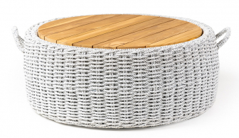 Столик плетеный кофейный-thumbs-Фото1