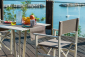 Стол обеденный металлический Magnani Aluminium Table алюминий Фото 8