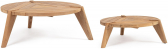 Комплект кофейных столиков Garden Relax Camden тик натуральный Фото 3