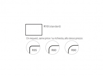 Столешница прямоугольная Solid Laminate
