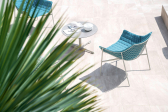 Лаунж-кресло металлическое с подушкой Varaschin Summer Set сталь, ткань Фото 11