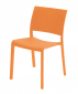 Стул пластиковый Resol Fiona chair  стеклопластик оранжевый Фото 1
