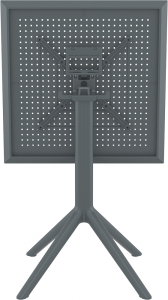 Комплект столов пластиковых складных Siesta Contract Sky Folding Table 60 Set 4 сталь, пластик темно-серый Фото 9