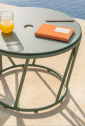 Столик кофейный металлический Fast Wild алюминий Фото 6