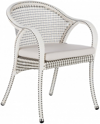 Кресло плетеное с подушкой-thumbs-Фото1