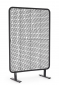 Ширма декоративная Garden Relax Babilo алюминий, роуп антрацит, черный Фото 1