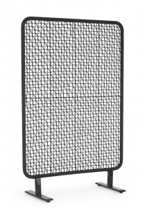 Ширма декоративная Garden Relax Babilo алюминий, роуп антрацит, черный Фото 1