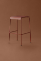 Табурет металлический барный Kastel Koki сталь кирпичный Фото 6