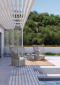 Столик кофейный плетеный Garden Relax Kollar алюминий арктический Фото 5