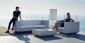 Диван пластиковый с подушками Vondom Vela Basic полиэтилен, ткань Фото 8