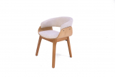 Кресло деревянное с обивкой Caris Piana граб, фанера, ткань Фото 24