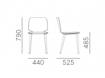 Стул деревянный с мягким сиденьем-thumbs-Фото3