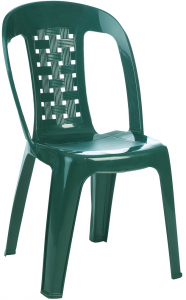 Стул пластиковый Siesta Garden Estella пластик зеленый Фото 1