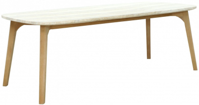 Стол каменный обеденный Tagliamento Mali 225 эвкалипт, искусственный камень Travertin натуральный Фото 10