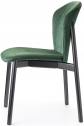 Стул деревянный с обивкой Scab Design Natural Finn ясень, вельвет черный ясень, зеленый Фото 1