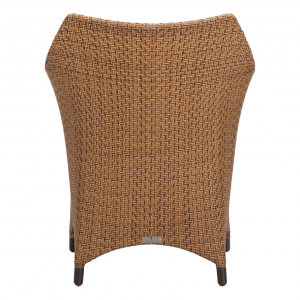 Кресло плетеное JANUS et Cie Amari алюминий, искусственный ротанг карамельный Фото 3