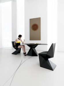 Стул пластиковый Vondom Vertex Basic полиэтилен Фото 16