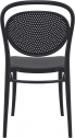 Стул пластиковый Siesta Contract Marcel стеклопластик черный Фото 8