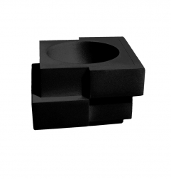 Кашпо пластиковое Cubic Yo Standard