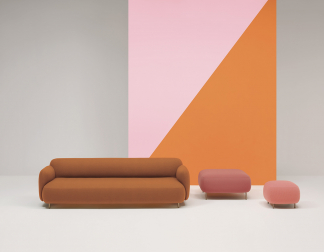 Диван трехместный мягкий Buddy Sofa