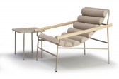 Кресло лаунж металлическое Scab Design Dress Code Fashion Indoor сталь, дуб, акрил тортора, бежевый Фото 6