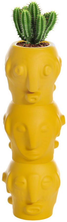 Кашпо пластиковое Threebu Totem Pot 3 Standard
