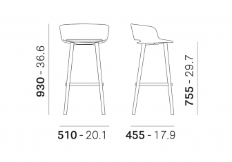 Стул барный с обивкой-thumbs-Фото3