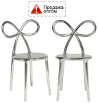 Комплект пластиковых стульев Ribbon Metal Finish Set 2