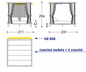 Шатер с лежаками-thumbs-Фото3