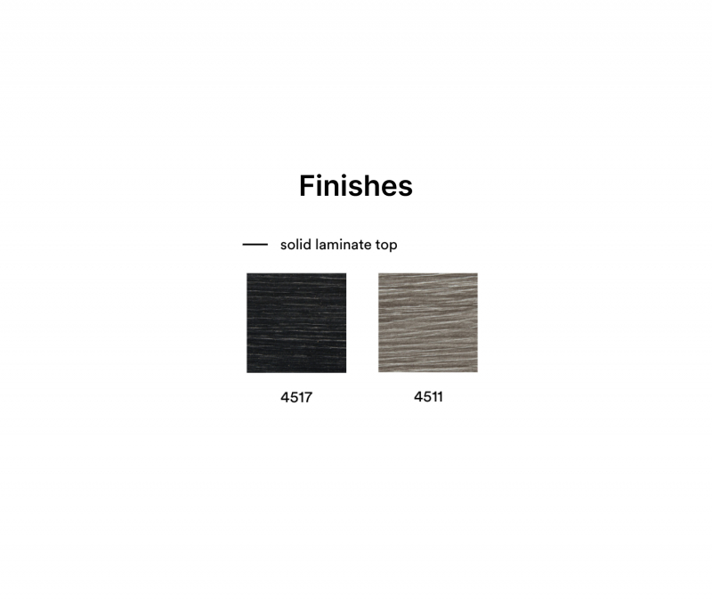 Столешница квадратная Solid Laminate