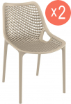 Комплект пластиковых стульев Air Set 2