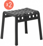 Комплект пластиковых табуретов Poggio Set 2