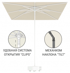 Зонт пляжный профессиональный 2х2 м-thumbs-Фото1