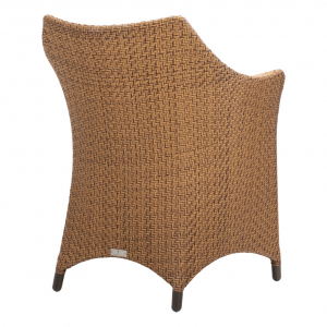 Кресло плетеное JANUS et Cie Amari алюминий, искусственный ротанг карамельный Фото 5