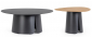 Комплект кофейных столиков Garden Relax Hayden алюминий антрацит, натуральный Фото 1