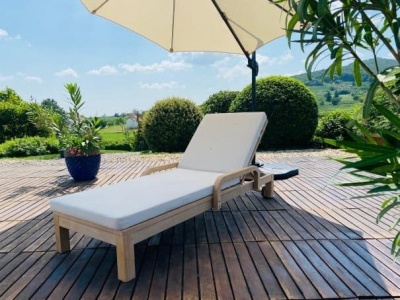Матрас для шезлонга ReeHouse Mattress полиэстер слоновая кость Фото 10