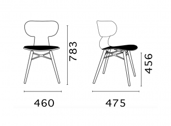 Стул пластиковый с обивкой-thumbs-Фото3
