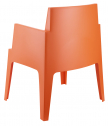 Кресло пластиковое Siesta Contract Box полипропилен оранжевый Фото 18