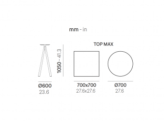 Подстолье металлическое барное-thumbs-Фото3