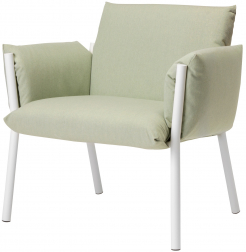 Кресло лаунж металлическое c подушками-thumbs-Фото1