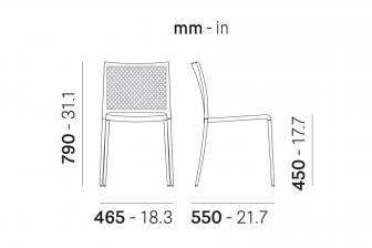 Стул пластиковый текстиленовый-thumbs-Фото3