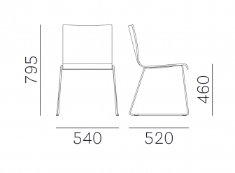 Стул деревянный на полозьях-thumbs-Фото3