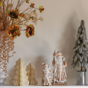 Фигура Дед Мороз EDG Decor фундук Фото 7