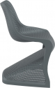 Стул пластиковый Siesta Contract Bloom стеклопластик темно-серый Фото 13