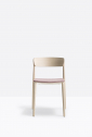 Стул деревянный с мягким сиденьем PEDRALI Nemea алюминий, ясень, фанера, ткань Фото 5