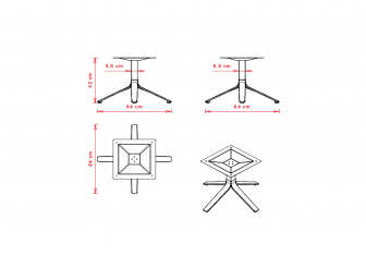 Подстолье металлическое-thumbs-Фото3